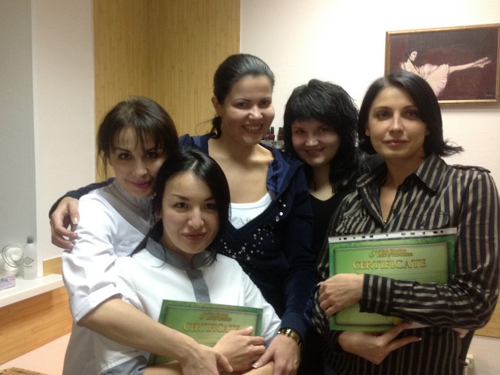 Moskau, seminar, nail art, 